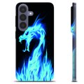Samsung Galaxy S26+ Custodia TPU - Drago di Fuoco Blu