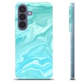 Samsung Galaxy S26+ Custodia TPU - Marmo Blu