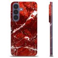 Samsung Galaxy S26+ Custodia TPU - Marmo Rosso