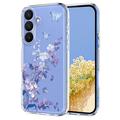 Custodia in TPU con motivo floreale per Samsung Galaxy S26 Pro - Viola
