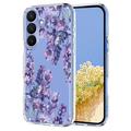 Custodia in TPU con motivo floreale per Samsung Galaxy S26 - Glicine