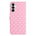 Custodia a portafoglio per Samsung Galaxy S26 Pro con motivo a pois - Rosa