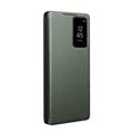 Custodia in Pelle Qialino Smart View per Samsung Galaxy S26 - Verde