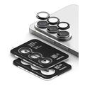 Protezione Telecamera in Vetro Temperato Ringke per Samsung Galaxy S26/S26+ - 2 Pezzi - Nera