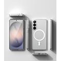 Custodia ibrida magnetica Ringke Fusion per Samsung Galaxy S26 - Transparente