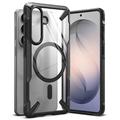 Custodia ibrida Ringke Fusion X MagSafe per Samsung Galaxy S26 - Nera