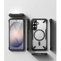 Custodia ibrida Ringke Fusion X MagSafe per Samsung Galaxy S26 - Nera