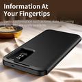 Custodia Samsung Galaxy S26 Smart Clear View con slot per schede - Nero