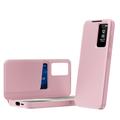 Custodia Samsung Galaxy S26 Smart Clear View con slot per schede - Rosa