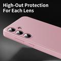Custodia Samsung Galaxy S26 Smart Clear View con slot per schede - Rosa