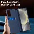 Custodia Samsung Galaxy S26 Smart Clear View con slot per schede - Zaffiro