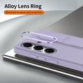 Custodia ibrida Smart Samsung Galaxy S26 con impugnatura in piedi - Viola