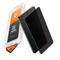 Protezione per lo schermo in vetro temperato con filtro privacy Samsung Galaxy S26 Spigen Glas.tR EZ Fit Pro AC