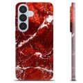 Samsung Galaxy S26 Custodia TPU - Marmo Rosso