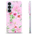 Samsung Galaxy S26 Custodia TPU - Fiori ad Acquerello