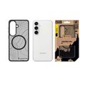 Custodia ibrida Samsung Galaxy S26 Tactical MagForce Hyperstealth Sika - Compatibile con MagSafe - Asfalto