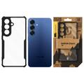 Custodia Tactical Quantum Stealth per Samsung Galaxy S26 con angoli rinforzati - trasparente / nera