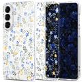 Custodia in TPU Tech-Protect FlexAir per Samsung Galaxy S26 - Fiori di primavera