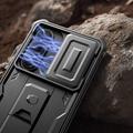 Samsung Galaxy S26 Tech-Protect Kevlar Cam+ Set da 2 custodie - Protezione per schermo, protezione per fotocamera, supporto - Nero