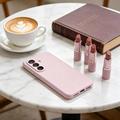 Custodia in silicone liquido Samsung Galaxy S26 Tech-Protect - Compatibile con MagSafe - Perla rosa
