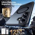 Custodia magnetica con supporto Samsung Galaxy S26 Torras Ostand L1 - Nera
