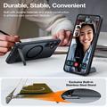 Custodia magnetica con supporto Samsung Galaxy S26 Torras Ostand L1 - Nera