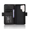 Custodia a portafoglio per Samsung Galaxy S26 Ultra - Nera