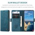 Custodia a Portafoglio Caseme 013 Serie per Samsung Galaxy S26 Ultra - Blu