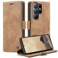 Custodia a Portafoglio Caseme 013 Serie per Samsung Galaxy S26 Ultra - Marrone