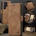 Custodia a Portafoglio Caseme 013 Serie per Samsung Galaxy S26 Ultra - Marrone