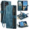Custodia a Portafoglio Multifunzionale Caseme C30 per Samsung Galaxy S26 Ultra - Blu