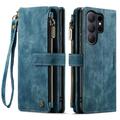 Custodia a Portafoglio Multifunzionale Caseme C30 per Samsung Galaxy S26 Ultra - Blu