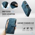Custodia a Portafoglio Multifunzionale Caseme C30 per Samsung Galaxy S26 Ultra - Blu