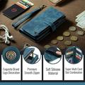 Custodia a Portafoglio Multifunzionale Caseme C30 per Samsung Galaxy S26 Ultra - Blu