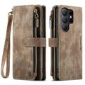 Custodia a Portafoglio Multifunzionale Caseme C30 per Samsung Galaxy S26 Ultra - Marrone