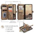 Custodia a Portafoglio Multifunzionale Caseme C30 per Samsung Galaxy S26 Ultra - Marrone