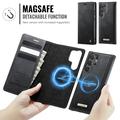 Custodia a portafoglio staccabile 2 in 1 Samsung Galaxy S26 Ultra Caseme C49 - Compatibile con MagSafe, RFID - Nera