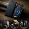 Custodia a portafoglio staccabile 2 in 1 Samsung Galaxy S26 Ultra Caseme C49 - Compatibile con MagSafe, RFID - Nera