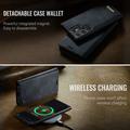Custodia a portafoglio staccabile 2 in 1 Samsung Galaxy S26 Ultra Caseme C49 - Compatibile con MagSafe, RFID - Nera