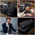 Custodia a portafoglio staccabile 2 in 1 Samsung Galaxy S26 Ultra Caseme C49 - Compatibile con MagSafe, RFID - Nera