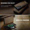 Custodia a portafoglio staccabile 2 in 1 Samsung Galaxy S26 Ultra Caseme C49 - Compatibile con MagSafe, RFID - Caffè