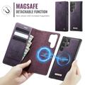 Custodia a portafoglio staccabile 2 in 1 Samsung Galaxy S26 Ultra Caseme C49 - Compatibile con MagSafe, RFID - Viola