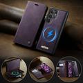 Custodia a portafoglio staccabile 2 in 1 Samsung Galaxy S26 Ultra Caseme C49 - Compatibile con MagSafe, RFID - Viola