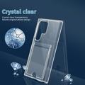 Custodia trasparente con porta carte per Samsung Galaxy S26 Ultra