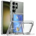 Custodia trasparente con porta carte per Samsung Galaxy S26 Ultra