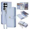 Custodia in pelle a portafoglio con copertura magnetica Dux Ducis Lawa per Samsung Galaxy S26 Ultra