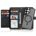 Custodia in pelle a portafoglio con copertura magnetica Dux Ducis Lawa per Samsung Galaxy S26 Ultra