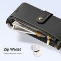 Custodia in pelle a portafoglio con copertura magnetica Dux Ducis Lawa per Samsung Galaxy S26 Ultra