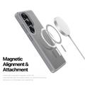 Custodia ibrida per Samsung Galaxy S26 Ultra Dux Ducis Yind - Compatibile con MagSafe - Grigia