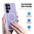 Custodia ibrida per Samsung Galaxy S26 Ultra Dux Ducis Yind - Compatibile con MagSafe - Viola Chiaro